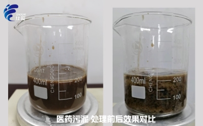 制藥廠污泥調(diào)理劑的應(yīng)用過程相對簡便且效果顯著-青島仕駿